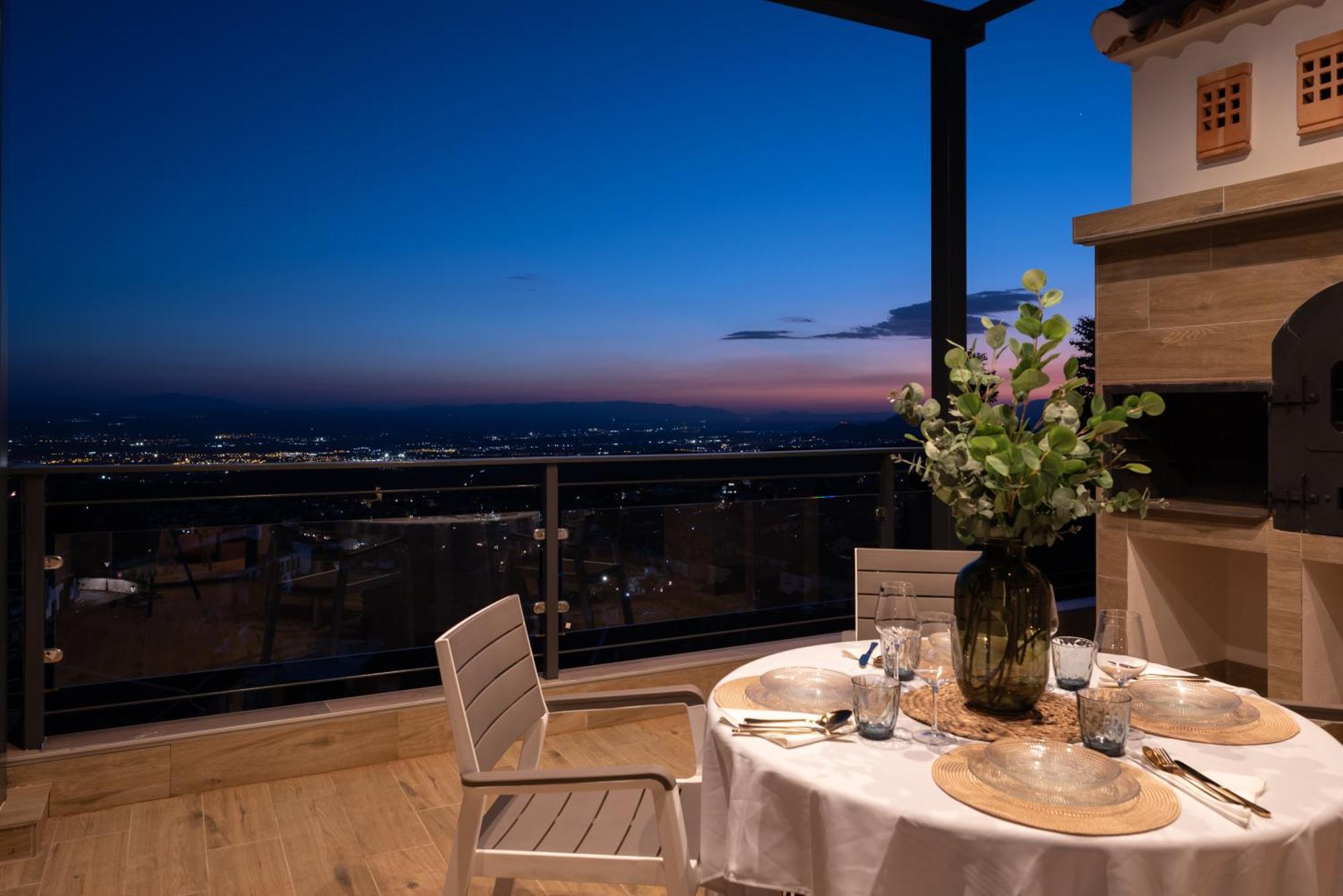 Casa Penalisa Con Jacuzzi, Barbacoa, Chimenea Y Vistas Panoramicas A Granada Villa Alfacar Dış mekan fotoğraf